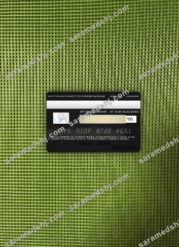 Dominican Republic Banco Vimecan visa debit card photolook back